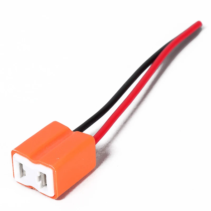 

1Pair Car Accessories H7 PX26d Headlight Socket Wire Harness Universal for Head Lamp Halogen Lamps Base Auto Replacement Part