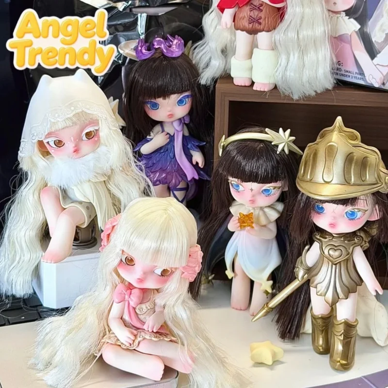 Фото Оригинальная фигурка Shadure Twin Souls Series из серии Blind Box Mystery Box, милая аниме-фигурка, кавайная модель, подарок. №1