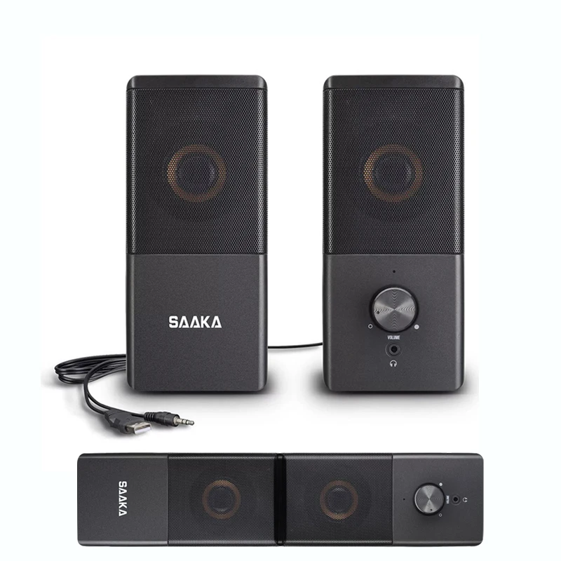 

Home Theater System Soundbar Computer Speakers Mini Music Subwoofer Speaker for Laptop Notebook Column Altavoces TV Loudspeakers