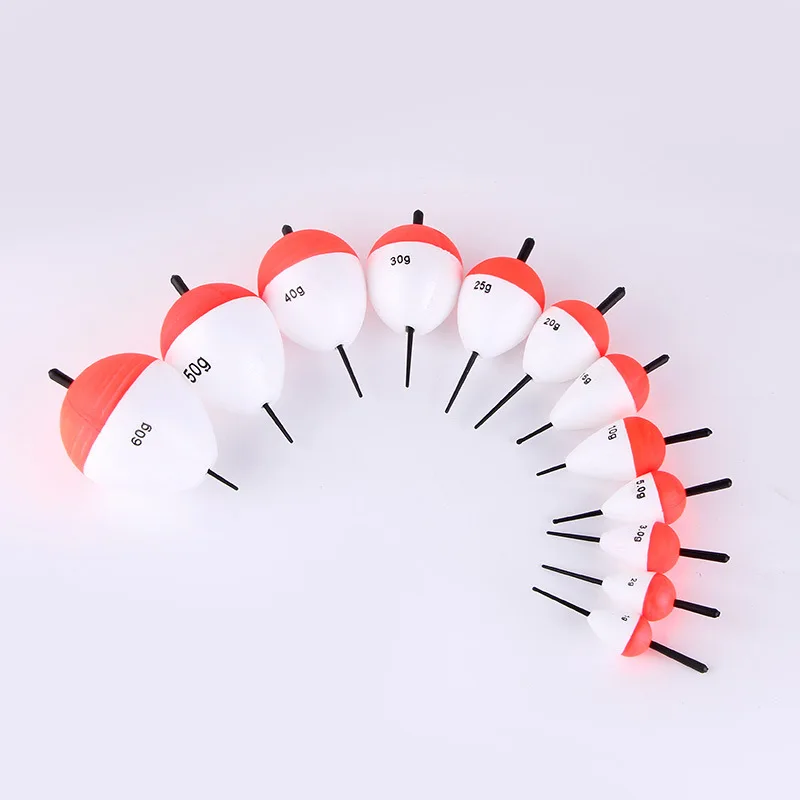 

10pcs Fishing Foam Float Light Stick Float Tube for Ocean Fishing Size Foam Float Tube Fishing Light Stick Bobber for Fishing
