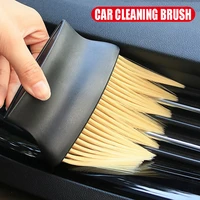 car cleaning brush air outlet dashboard air conditioner detailing dust sweeping tools auto interior home office duster brushes