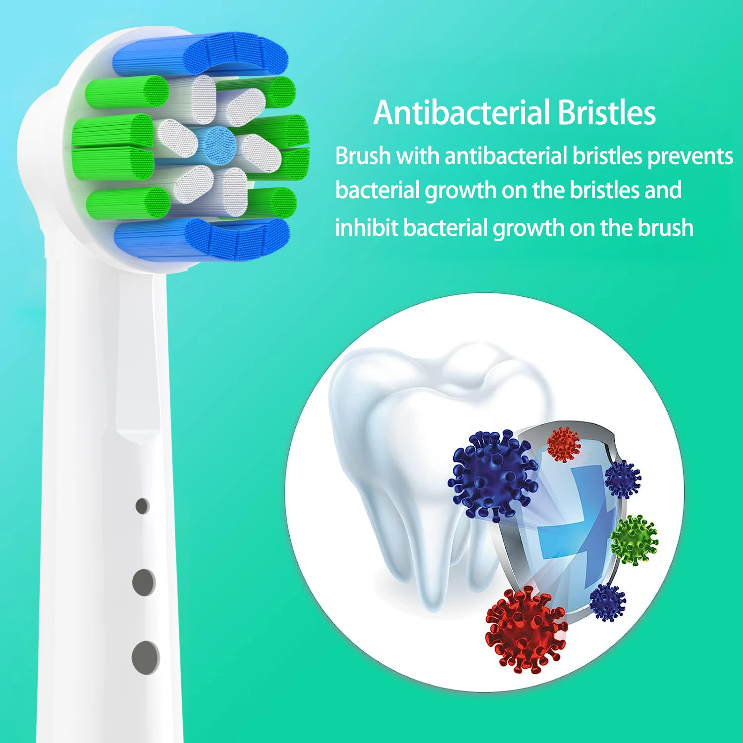 4/8/12/16 сменные насадки для электрической зубной щетки Braun Oral B