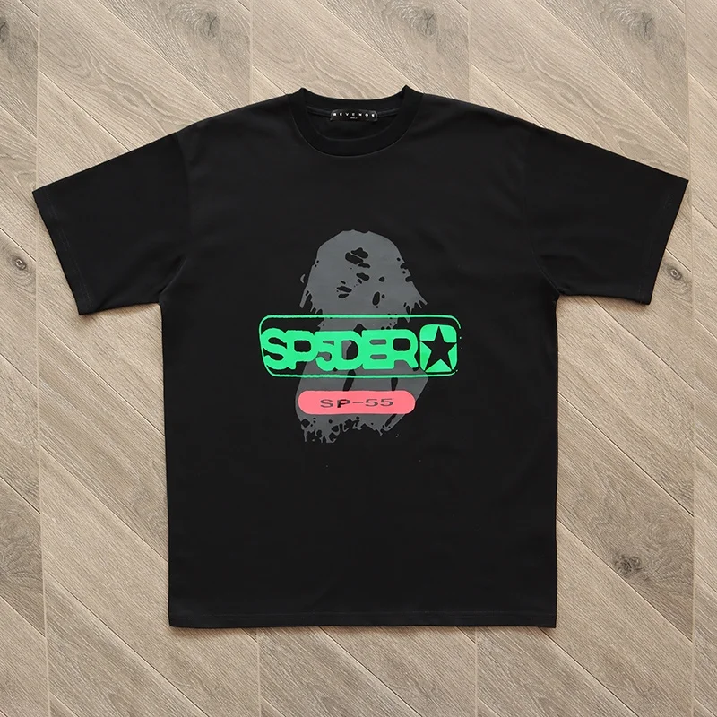 

Young Thug Sp5der 555555 Tee Men's And Women's Cotton Short T