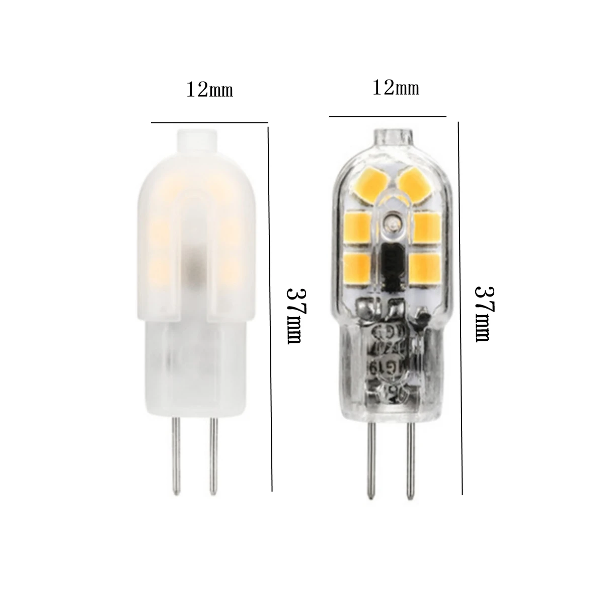 1-10PCS LED in-line small volume G4 1W-3W COB Bulb AC DC 12V Lampada COB 360 Beam Lampada G4 COB Lights Replace Halogen images - 6