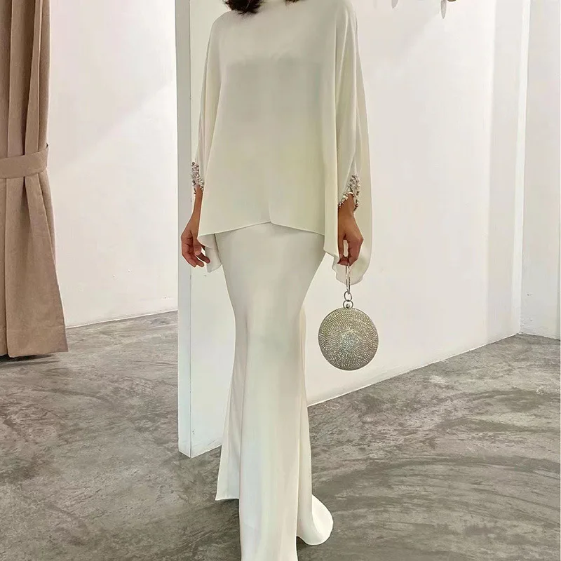 Женский Комплект Платья Длиной До Пола