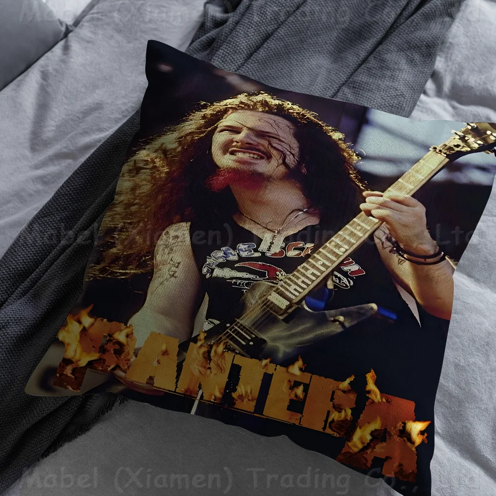 Dimebag Darrell Musician Pillow Cover Sofa Cushion Home Room Decoration Children Gift