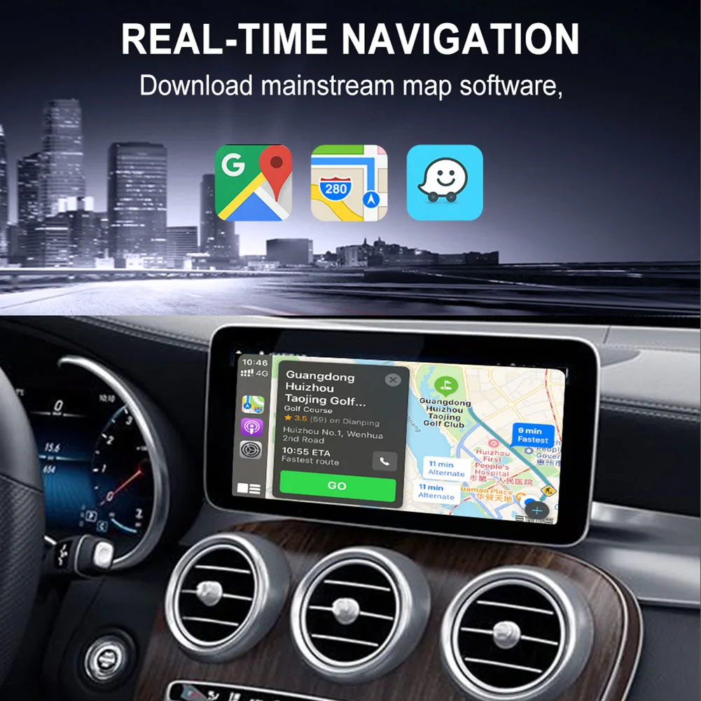1 шт. адаптер Carlinkit 4 0 для проводного и беспроводного CarPlay Box Автомобильный ключ