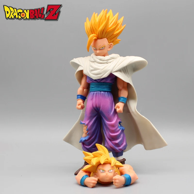 Экшн-фигурка из аниме «Драконий жемчуг Z, сон Гохан», игрушки, фигурка гохана DBZ SSJ2, Коллекционная модель из ПВХ 23 см, подарок для детей, украшения