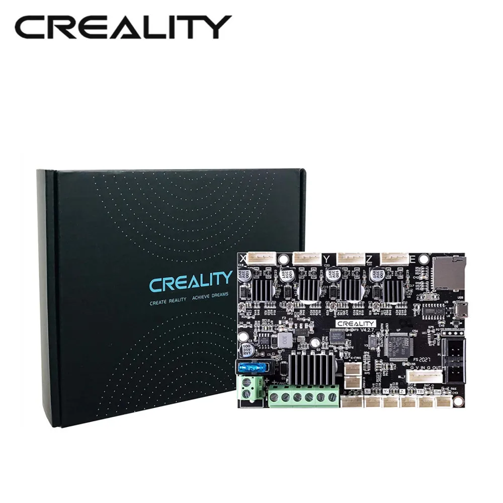Creality 3d 4.2.7 Placa Principal Silenciosa para Ender3 Atualizar 32 Bits Placa-mãe 3d Peças de Impressora Peças de