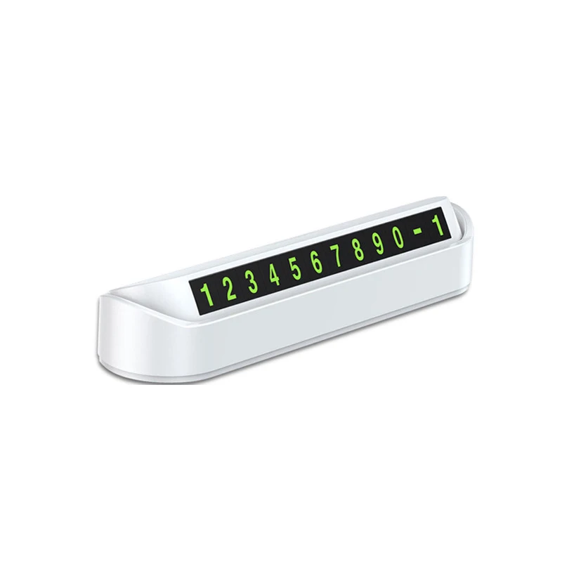 

Светящаяся В Темноте Временная Парковочная Карта С Номером Телефона, Автомобильная Наклейка, Автоаксессуары