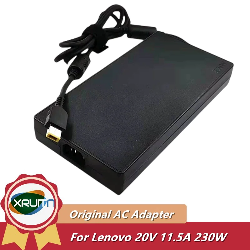 Фото Оригинальное зарядное устройство переменного тока 230 Вт для Lenovo Legion Y740 Y920 Y540 P70 P71 P72 Y540-15IRH ADL230NLC3A 00HM627 01FR046 20V 11.5A №1