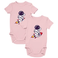 baby girl boy new onesie cartoon astronaut rocket graphics cute funny harajuku infant bodysuits fashion o neck newborn romper