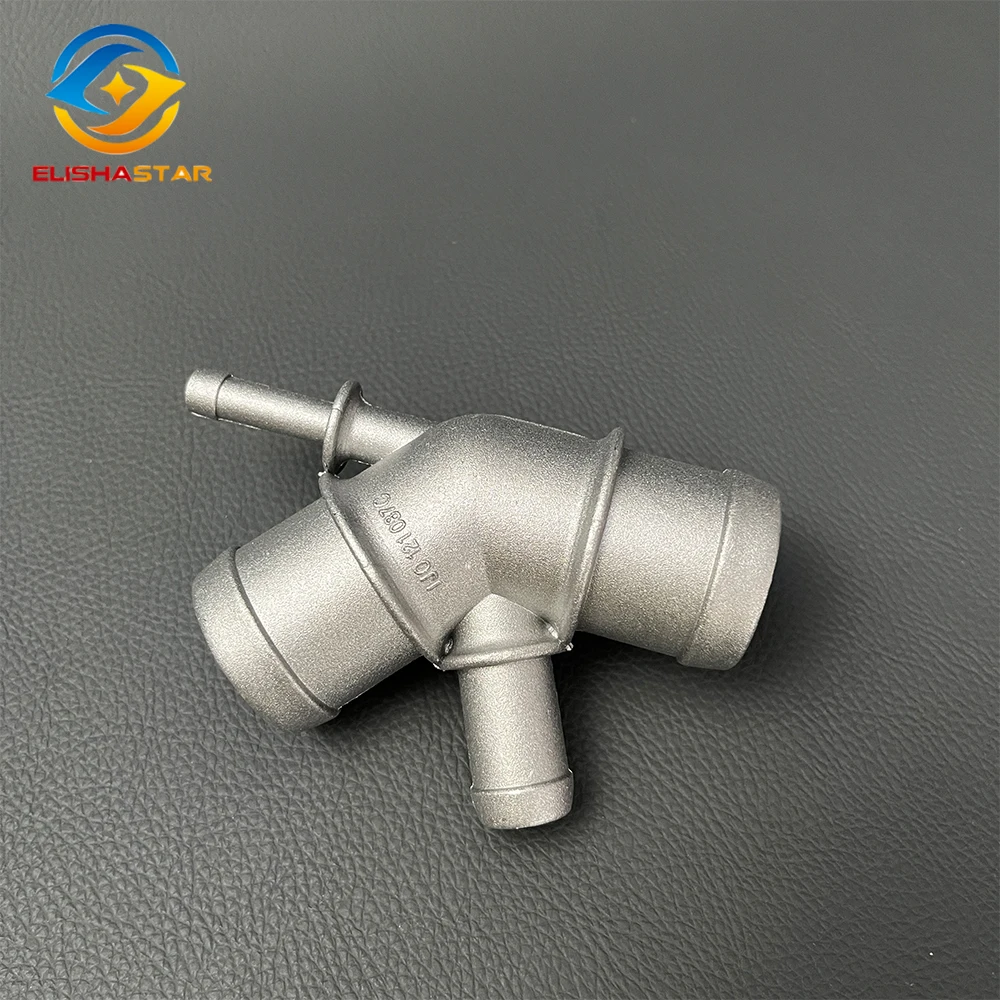 

1J0 121 087C Алюминиевый соединитель шланга охлаждающей жидкости для VW Golf 4 GTI Jetta MK4 1.8T 2000-2005 Для Audi TT A3 Алюминиевый фланец охлаждающей жидкости