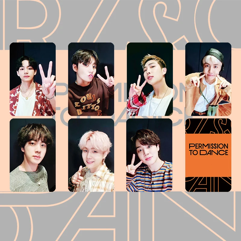 

7 шт./компл. оптовая продажа Kpop Bangtan Boys новый альбом разрешение танцевать ЛОМО карточка печать открыток постер картина Поклонники подарки ко...