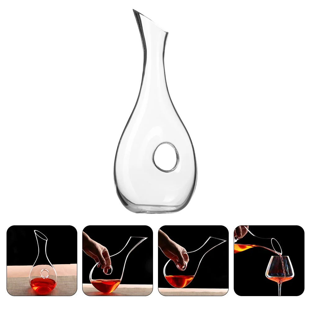

Red Dispenser Decanter Divider Transparent Divider for Home