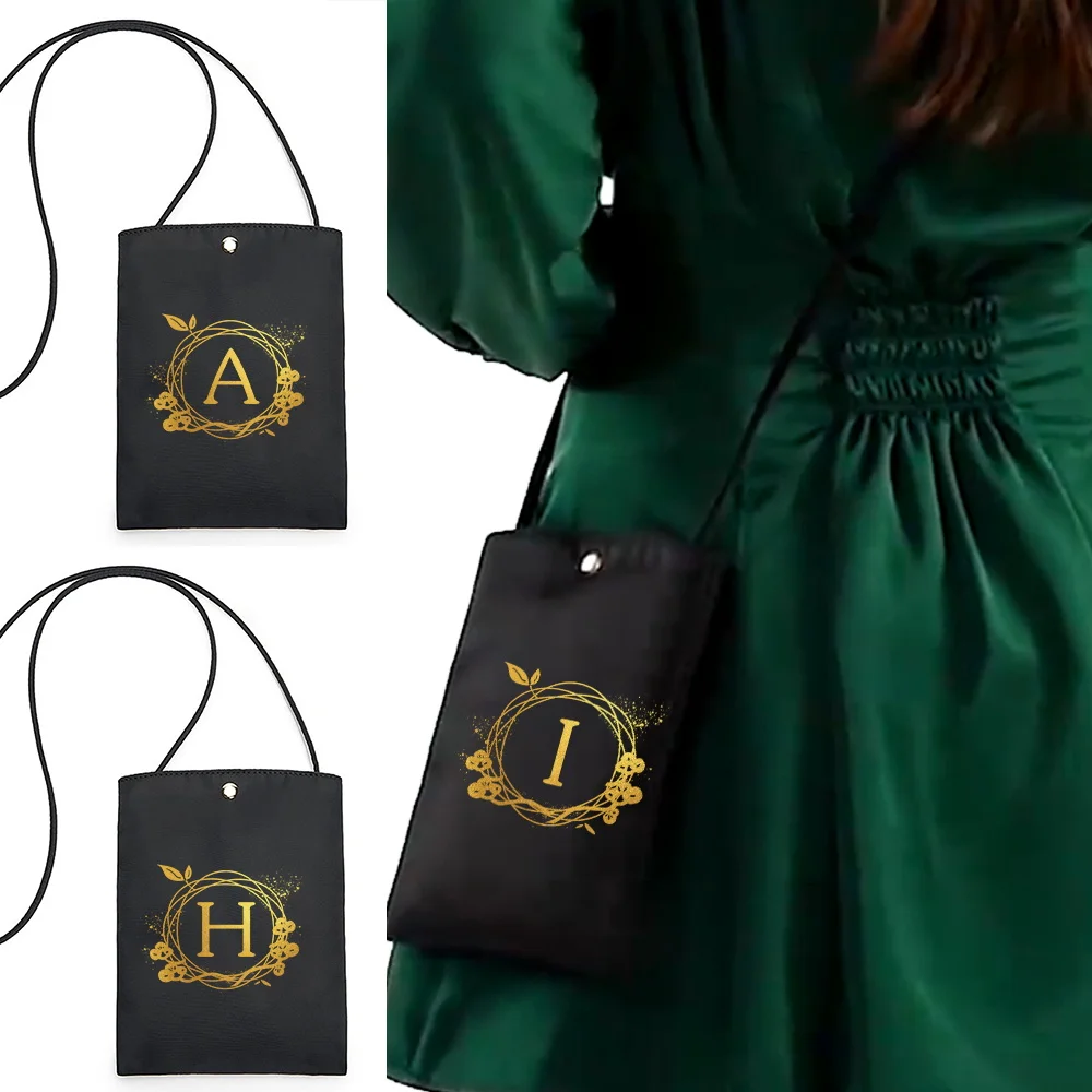 

Universal Mobile Phone Bag Samsung/iPhone/Huawei/HTC/LG Phone Case Wallet Waterproof Wallet Shoulder Bag Women's Wreath Series