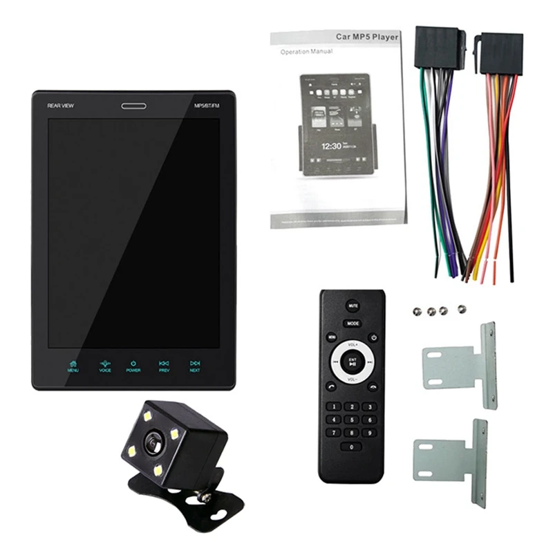 

9.5 Inch HD BT MP5 Player Car FM Radio Bluetooth Stereo Touchscreen Navi Carplay Mirror Link Screen And Rear View Camera