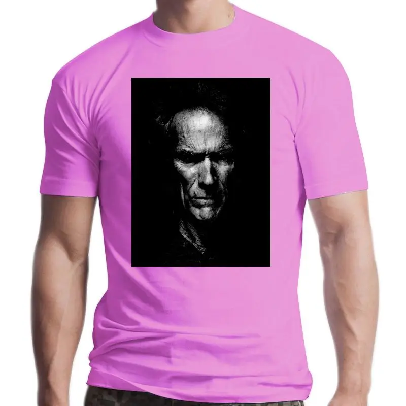 

Новая футболка Clint Eastwood, Мужская черная или темно-серая рубашка от S до 5XL, рубашка Manco (1)