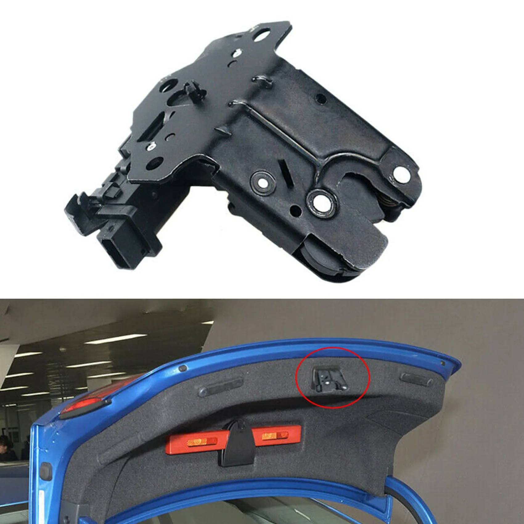 

Новая защелка заднего багажника 8P4827505C, фотомеханизм для-Audi A3 A4 A6 Allroad TT Q7 8P4 827 505C