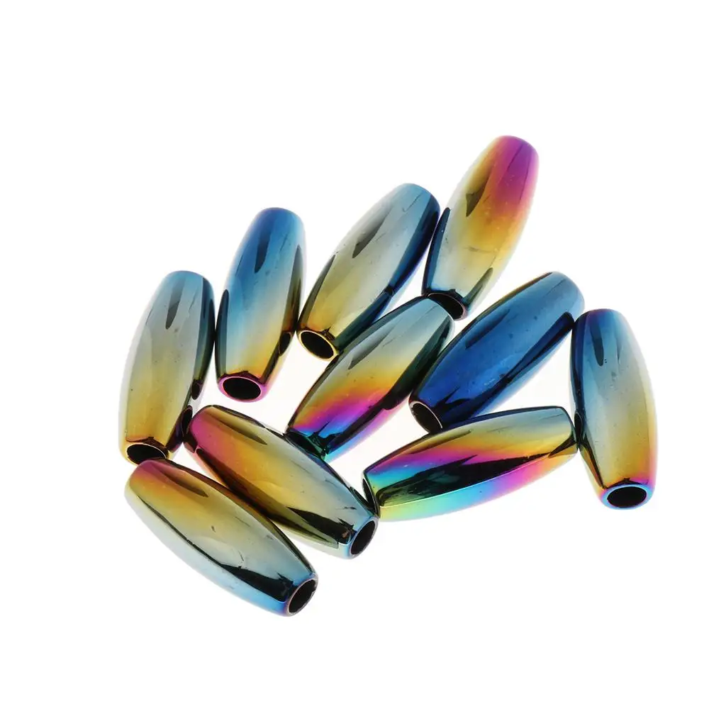 

10pcs Neon Color Dreadlocks Beads, Hair Beads Hair Braiding Jewelry Hair