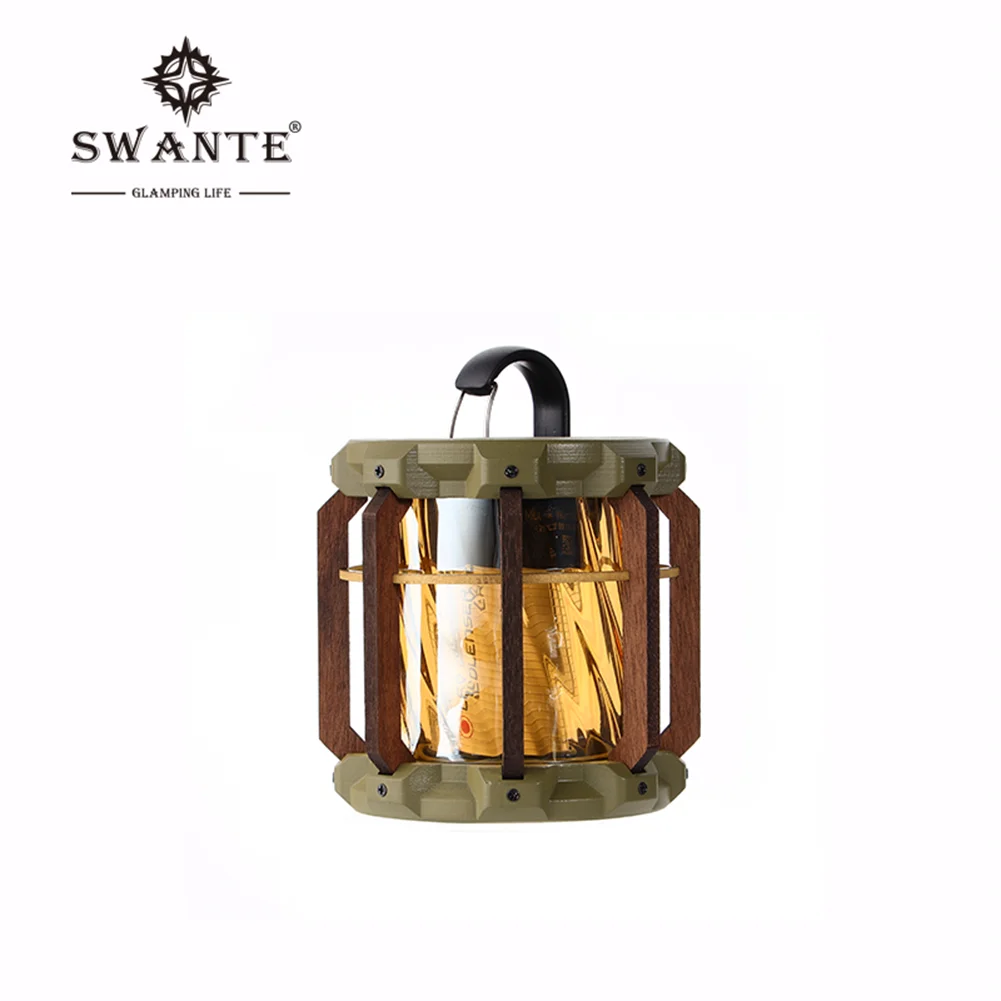 

Swante Ledlenser ML4 Lantern Lamp Shade Outdoor Camping Night Patrol Lights Shade Brass Walnut ML4 Lampshade Campinglight Cover