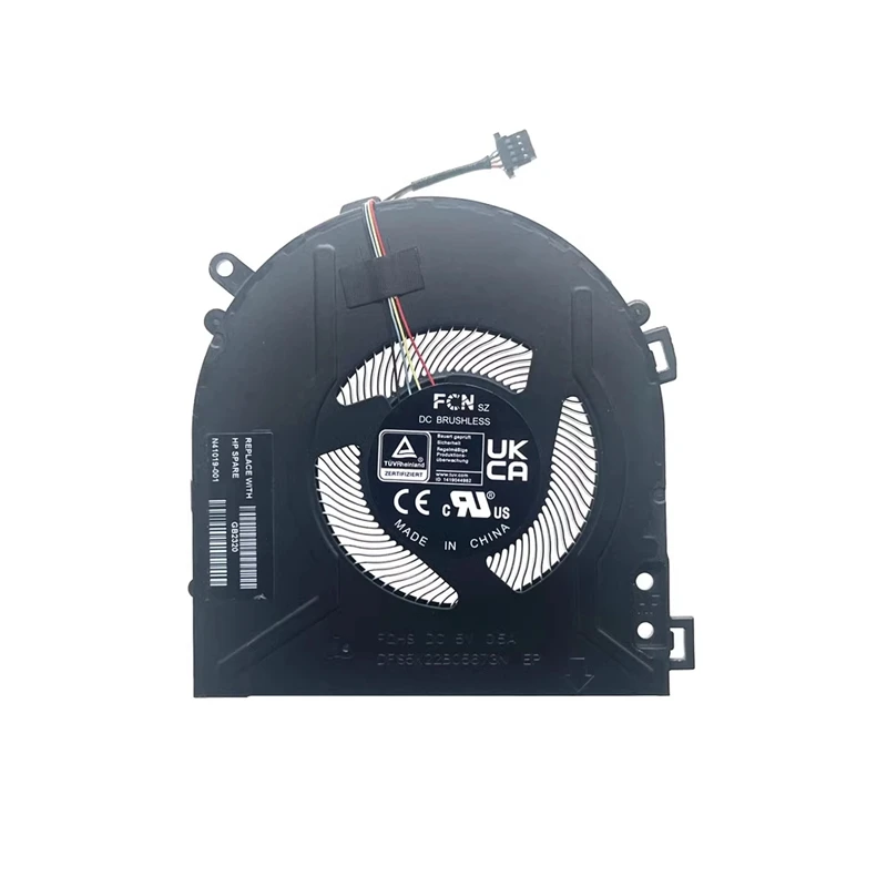 Новый вентилятор охлаждения процессора ноутбука для HP Envy X360 2-в-1 14-ES 14-ES0013DX TPN-W158