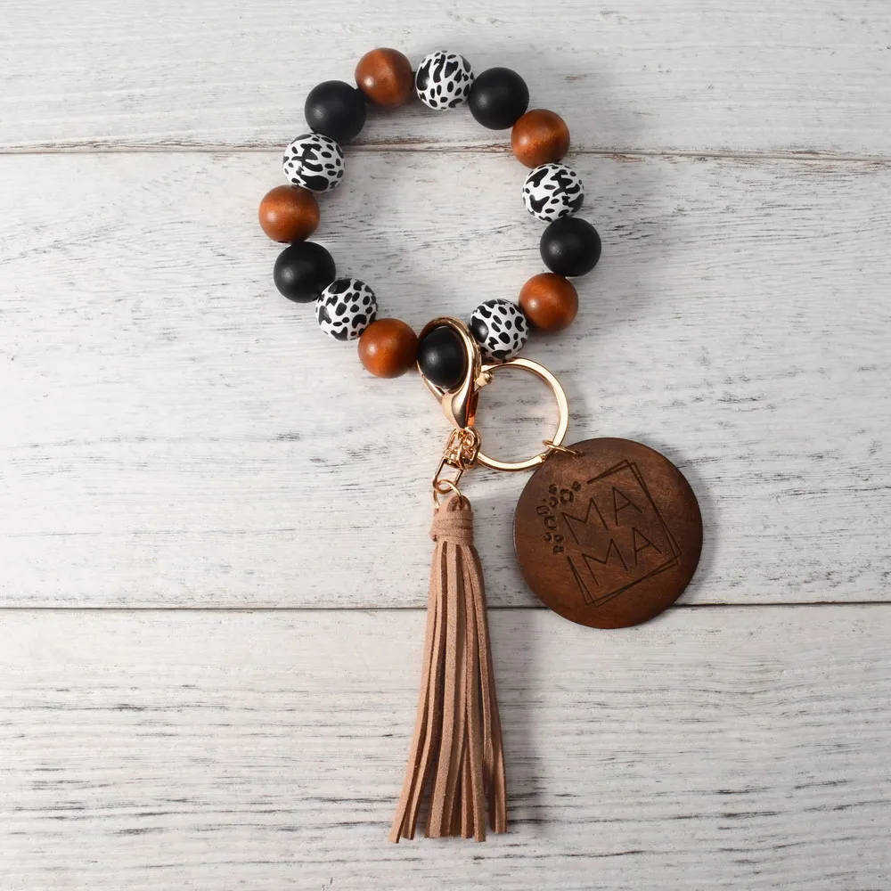 Новинка 2022 брелок для женского браслета мама с кисточкой аксессуар подвеской в