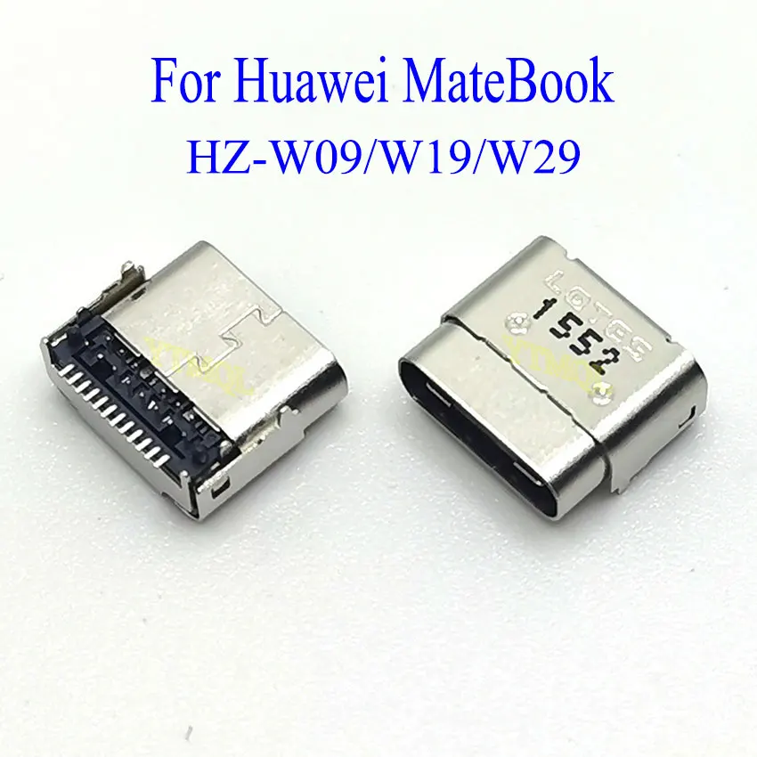 

10PCS For Huawei MateBook HZ-W09/W19/W29 Tablet PC tail plug Type-c USB Type C Power Connector Jack