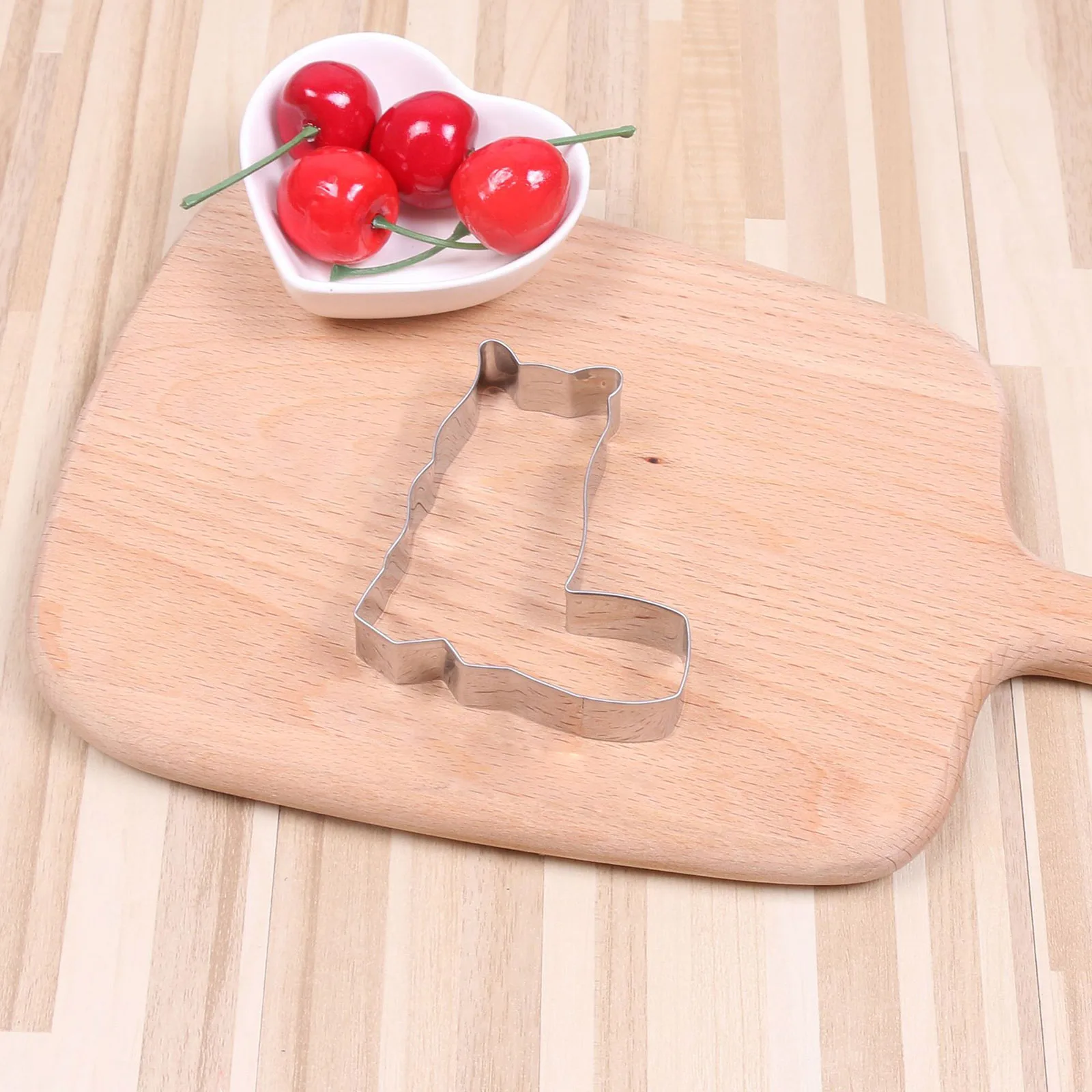 4 Шт. Набор Формочек Для Печенья В Форме Кошки Из Нержавеющей Стали