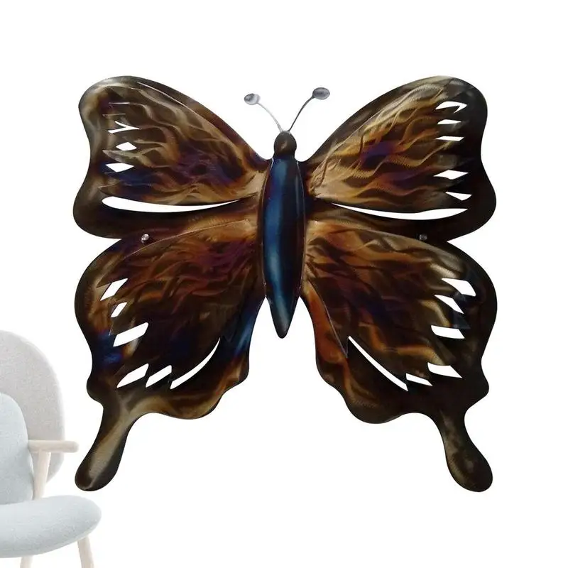 

Butterfly Decorations For Wall Garden Decoration Wall 3D Butterflies Garden Art Outdoor Decor Wall Sculpture For Garden Yard