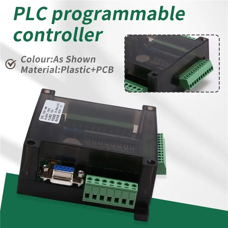 Фото Надежная плата контроллера PLC Reliable-FX3U 14MR с 6 аналоговыми входами, 2 аналоговыми (0-10В) выходами, 6 релейными выходами и 6 входами RS485 №4