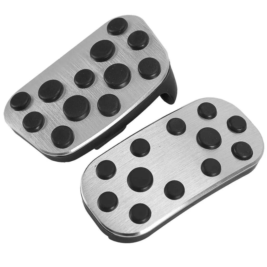 Автомобильный газовый акселератор тормозная педаль накладка на серебристый и