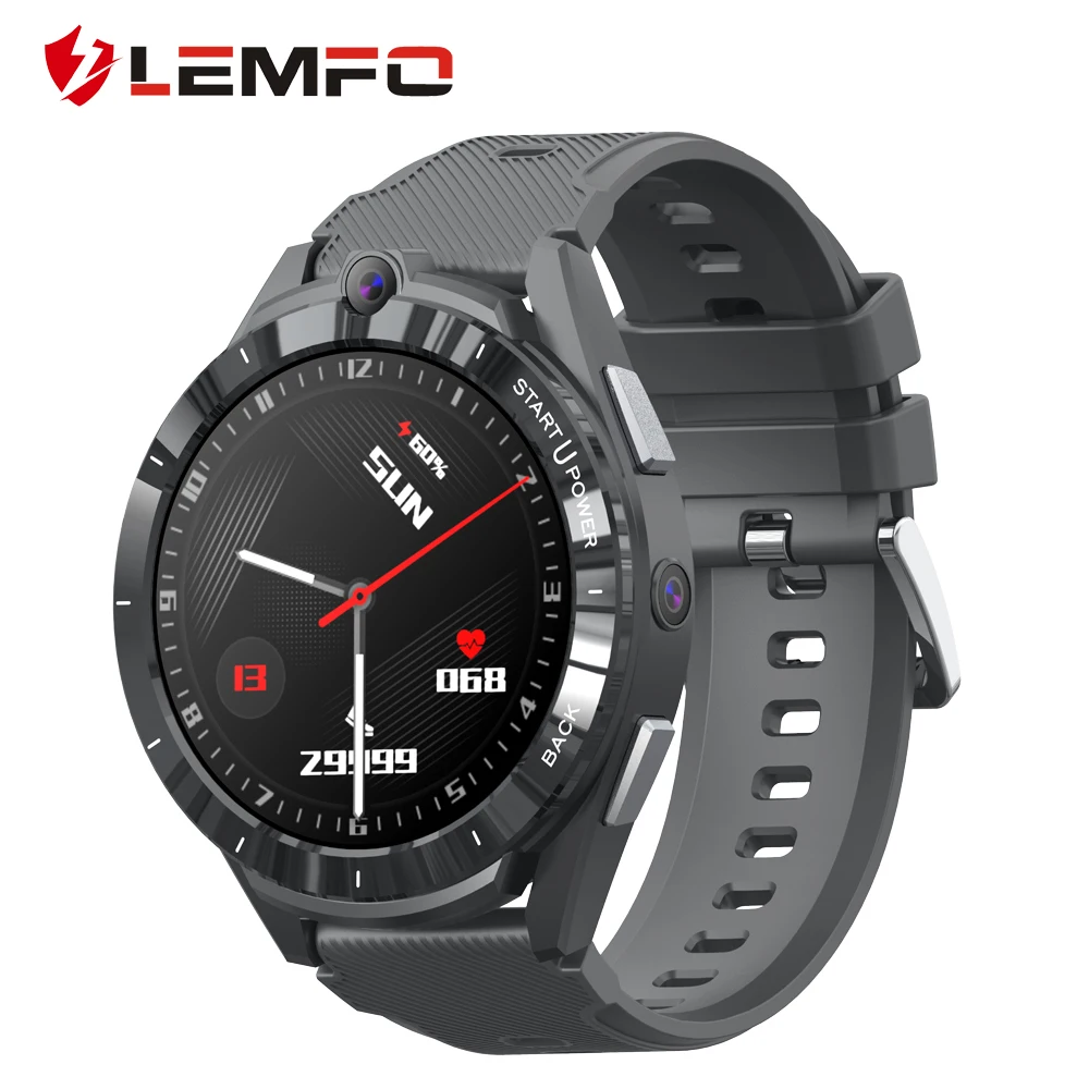 

New LEMFO LEM16 4G Smart Watch 6GB RAM 128GB ROM 4G SIM Card WIFI GPS Android 11 Men Big Screen Smartwatch 2022