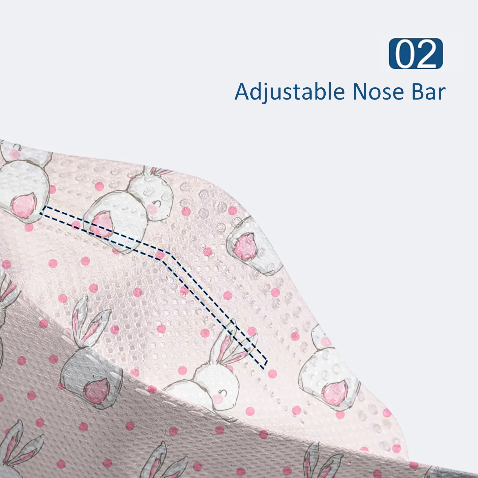 Маска для лица с пасхальным принтом взрослых 10 шт. |