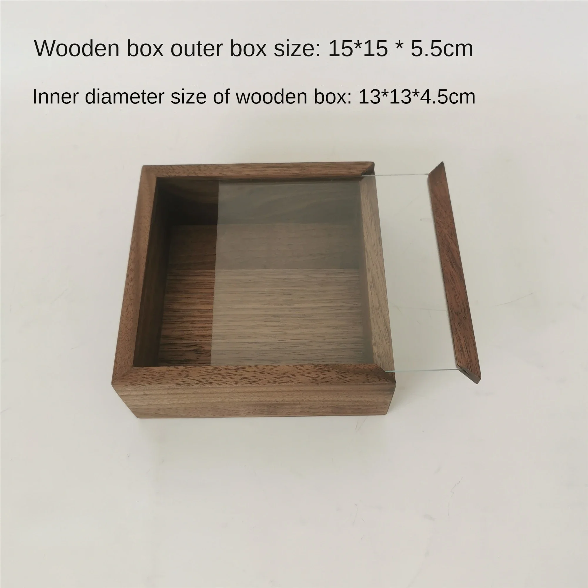 

Пылезащитный комод для мелочей из черного ореха