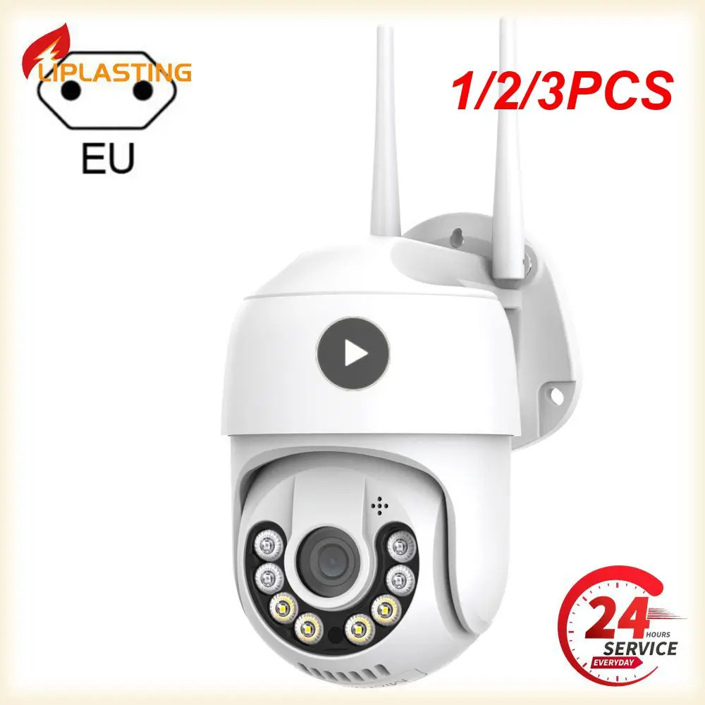

1/2/3PCS 4K PTZ WIFI IP Camera Audio CCTV Surveillance Outdoor Night Color Wireless Security Home AI Human Detection iCsee