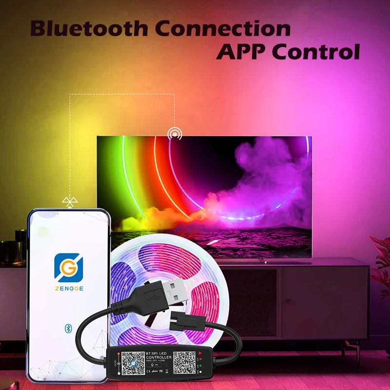 10 шт. WS2812B WS2811 Волшебный дом WiFi RGB пикселей светодиодный контроллер совместимый с
