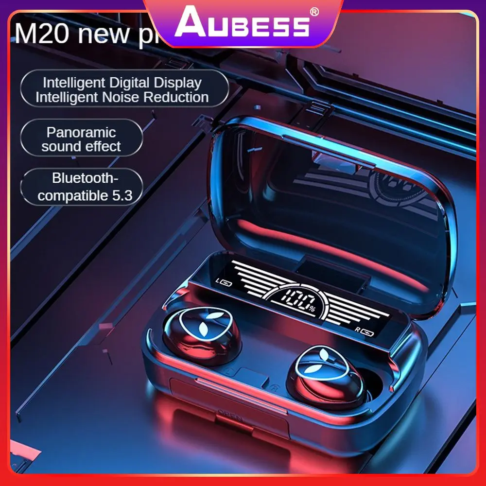 

Strong Bass Hifi Sound Quality Noise Reducing Earphones Intelligent Noise Reduction Stereo Sports Headphones 5 Waterproof