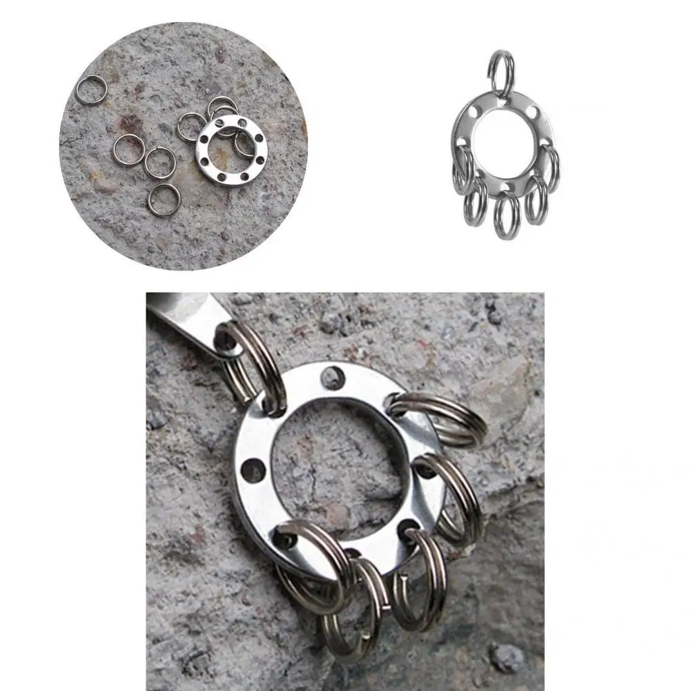 

Practical Keychain Holder Multi-functional Accessory Clip Hook Key Chain Key Organizer Key Ring