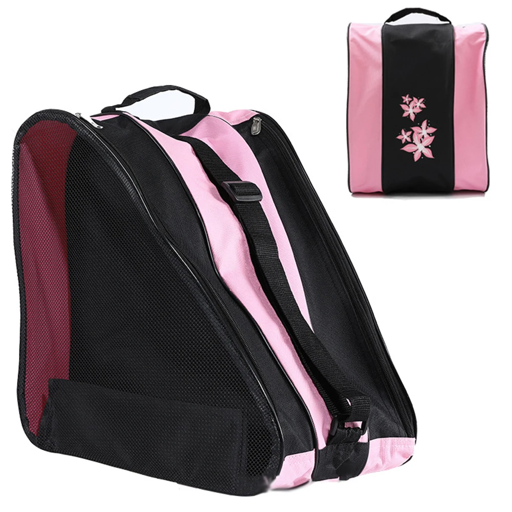 Outdoor Inline Roller Skating Shoe Bag Ice Skates Carry Bag 