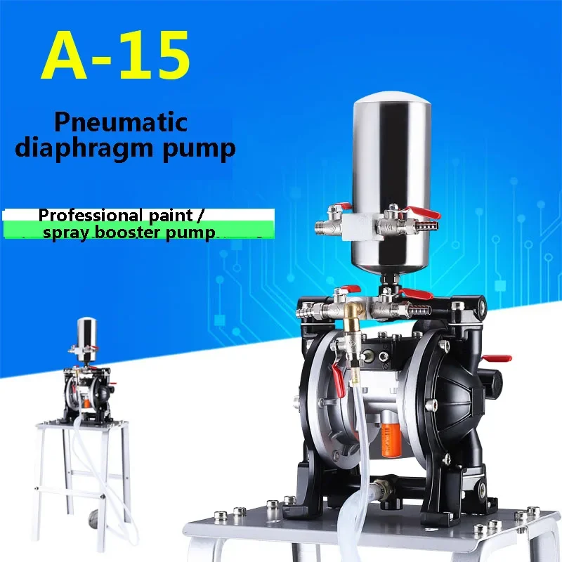 Пневматический мембранный насос Краска Двойной Пистолет-распылитель под