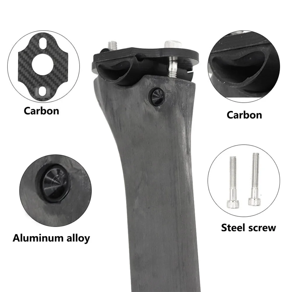 Велосипедное сиденье прочные сверхлегкие подседельные штыри 340 мм со смещением