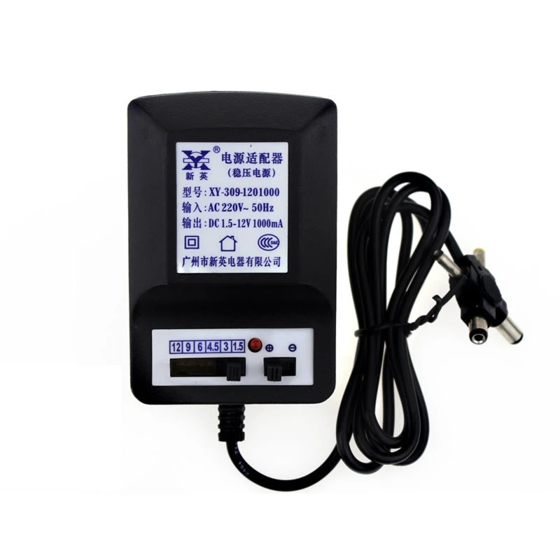 

AA LR6 AAA LR03 LR20 D-Size Battery Eliminators 1.5V-12V Power Supply Adapter with Cable Can Replace 1-8x 1.5V Battery