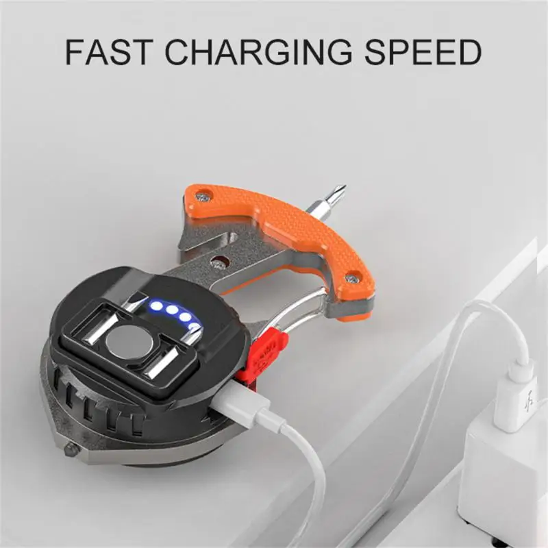 

Ручка, мини-зарядка, ультрапортативный Магнитный Водонепроницаемый инструмент для ремонта автомобиля, кемпинга, брелок для ключей, лампа, супер яркость