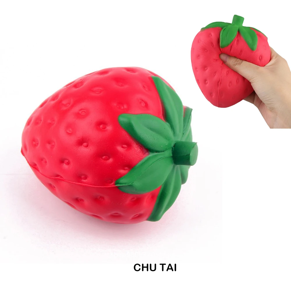 

Strawberry Squishi Cream Scented Squishy Slow Rising Antistress Toy Kids Grownups Squeeze Squishy Toys 11.5*9 CM