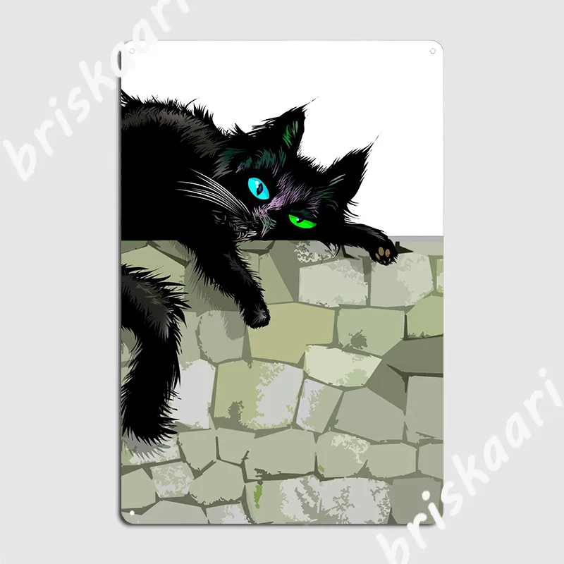 

Один ленивый день, металлический плакат, проектирование стены, пещеры, плакаты для кинотеатра, жестяные плакаты