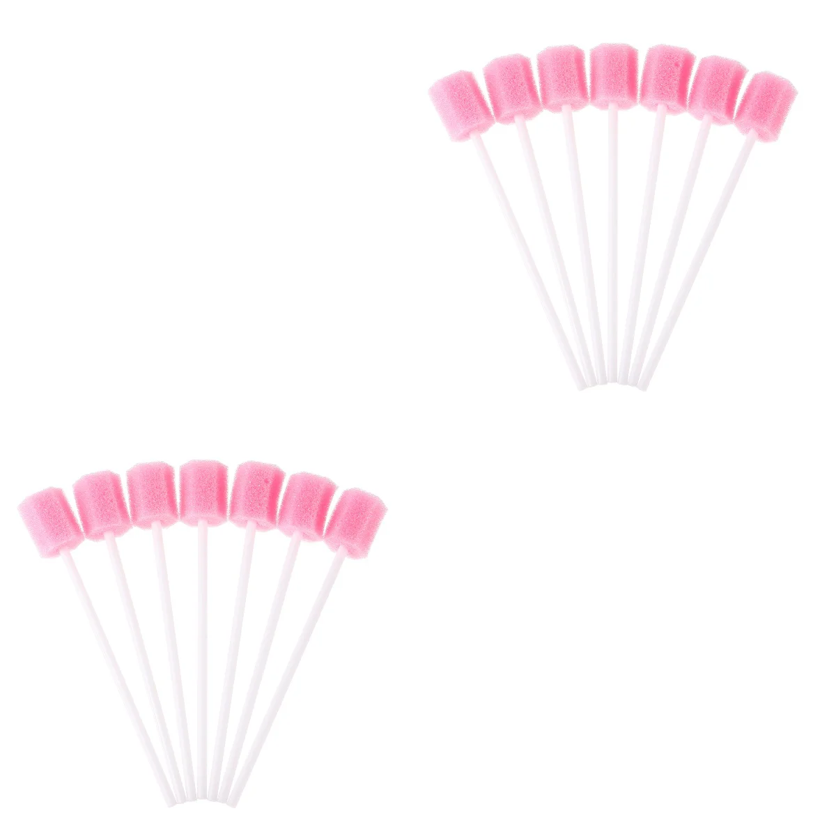 

200 pcs Oral Swabs Mouth Sponges On a Stick Toothettes Cleaning Mouth Swabs