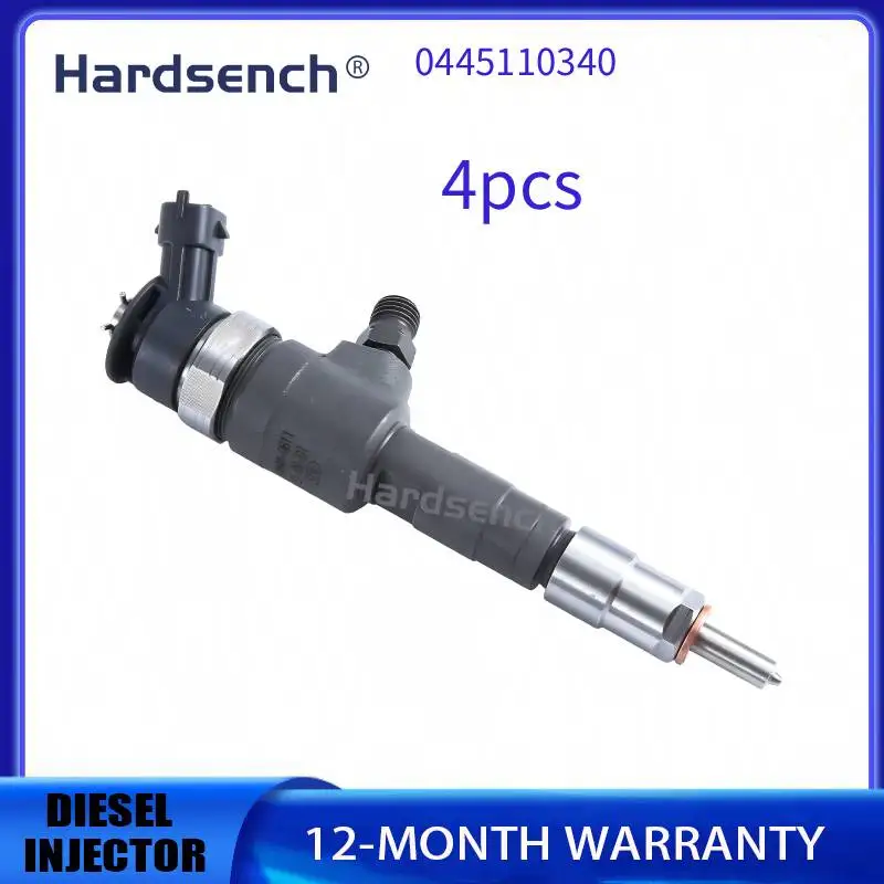 4 шт. 0445110340 Топливные форсунки (комплект) для Citroen Dispatch, DS3, Peugeot 207, 208 1.6 HDi (art.: 3920da36692be) - 3920da36692be