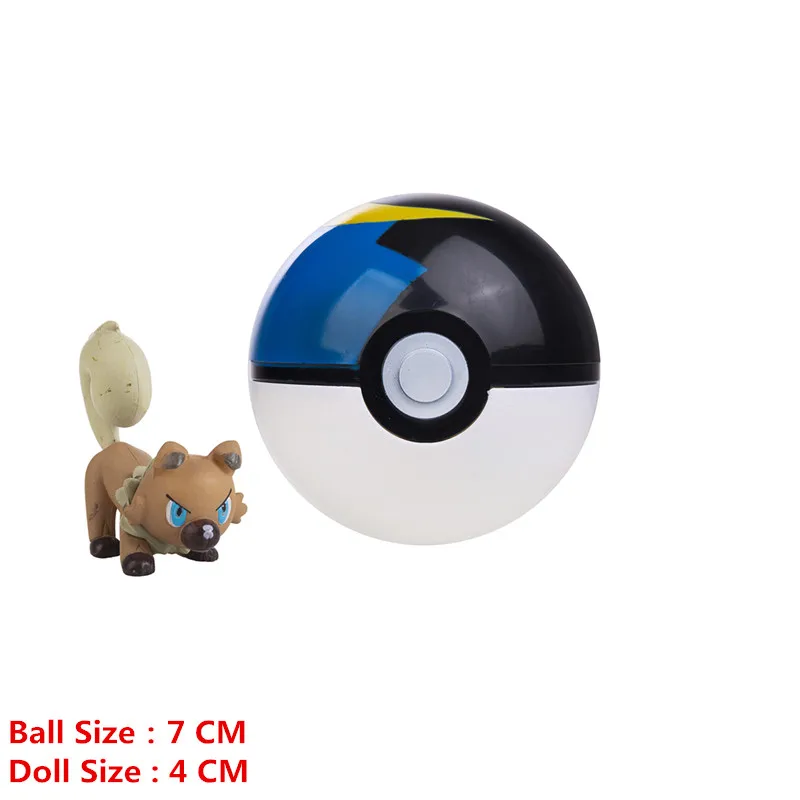 Фото Покемон аниме фигурка ремень эльф Pokeball Пикачу; Чаризард Карманный Монстр Pokeball экшн-модель домашних животных детские подарки на день рожден... №4
