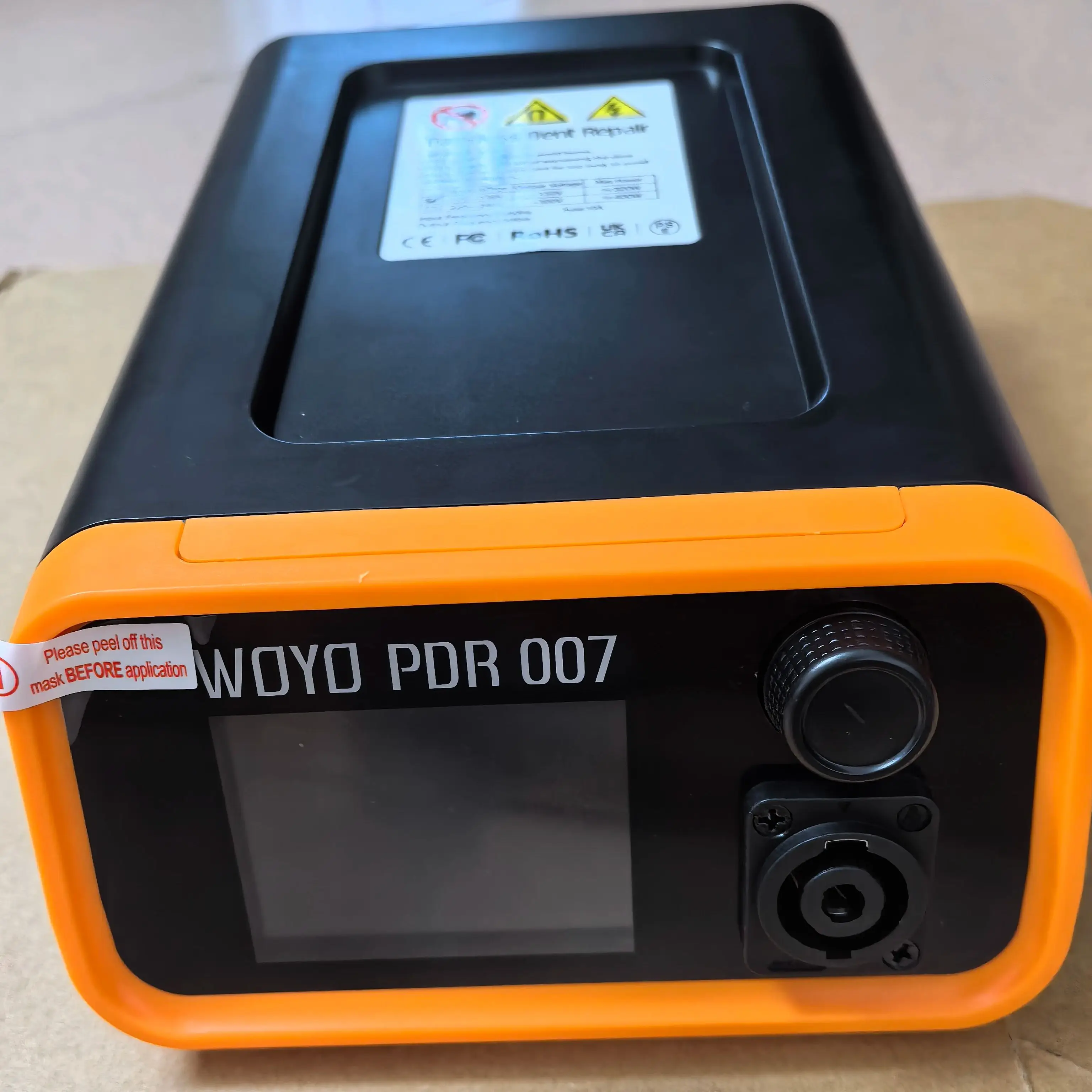 Фото WOYO PDR 007 110В/220В Набор для удаления вмятин с автомобиля с лампой PDR010, комплект PDR, инструмент для ремонта автомобильных вмятин №2